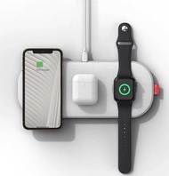 SliceCharge Pro 世界首款6線圈無線充電墊 （兩色可選：霜白/煤灰）