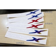 [CYGNUS Stickers] LOGO Stickers CYGNUS-X Japanese Standard Thai Hollow Fourth Generation CYGNUS Fift