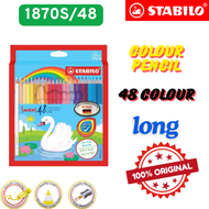 STABILO Swans Colour Pencil / Pensel Warna (12+1Colour / 24+2Colour / 36+2Colour / 24+2Colour / 48Co