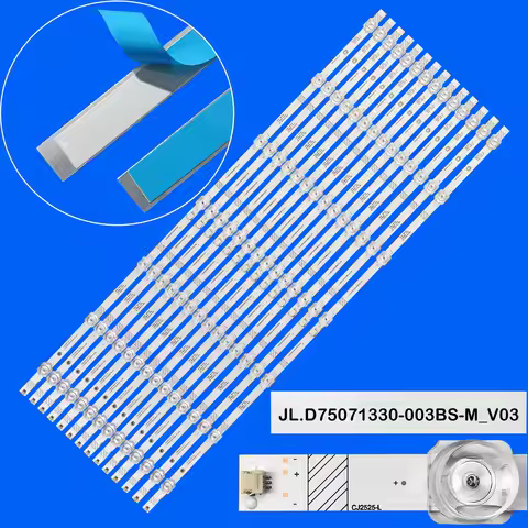 LED Backlight Strio JL.D75071330-003BS-M_V03 For 75inch 75A7GQTUK 75A7GQ 75A7HQTUK 75A7HQ 75A70GQ 75