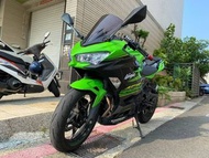 KAWASAKI NINJA400 忍400ABS二手檔車中古車配合全額.超額.學生貸款強力過件白牌黃牌紅牌仿賽街車大型重機滿18即可辦理