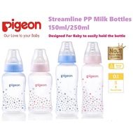 Pigeon PP Nursing Bottle 150ML/5OZor 250ML/9Oz (Blue & Pink)
