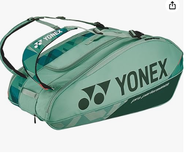 YONEX กระเป๋าเทนนิสแบตมินตันแร็กเก็ต-รับไม้แร็กเกต9ชิ้นสีเขียวองุ่นแดงสีฟ้าสีดำจัดส่งจากญี่ปุ่นโดยตร