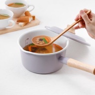 【官方直營】COTTON PLUS系列 單柄琺瑯鍋14cm-1.2L