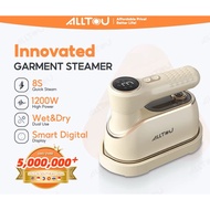 ALLTOU 1200W exquisite electric handheld Steam Iron Streamer LED Screen Wet & Dry Iron