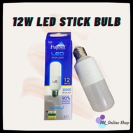 Fujibin 12w LED Stick Bulb E27 T45 ( 6500K Day Light ) / Bulb LED Kepala Berputar E27