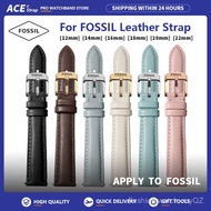 Apply To FOSSIL Leather Watch Strap 12mm 14mm 16mm 18mm 20mm 22mm 24mm Women Men Watchband R0CS