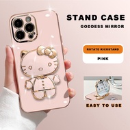 Cat Kickstand Case for iPhone 13 12 11 Pro Max Mini 6 6S 7 8 Plus X XS XR 7+ 8+ XS Max SE 2020 2022 