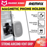 REMAX In Car Magnetic Phone Holder Air Vent Handphone Holder Fon RM-C13 Pemegang Hp Fhone Holder For