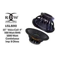 Sale Speaker Komponen RDW 15 LS 90 / 15LS90 / LS90 - 15 inch