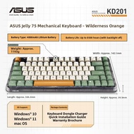 ASUS | Quiet Keystroke Semi-transparent 75 Percent Mechanical Keyboard