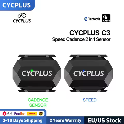 CYCPLUS C3x2 Bike Computer Speedometer Cadence Speed Dual Sensor Waterproof Wireless GPS Cycling Bic
