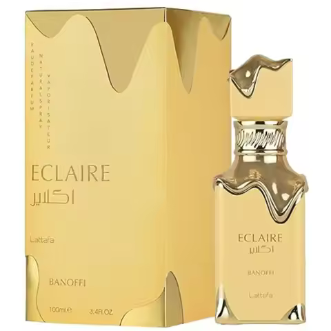 Lattafa Eclaire Pistache – Gourmand, Nutty, Creamy, Musky – Eau De Parfum Spray Long-Lasting Fragran