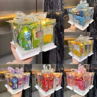 FULL CAKE Mini Gift Box - Size 18x18x13cm - MANY COLORS (Free light cream)