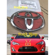 ORIGINAL TOYOTA FT86 ZN6 FRONT BONNET LOGO EMBLEM.TOYOTA 86 LOGO