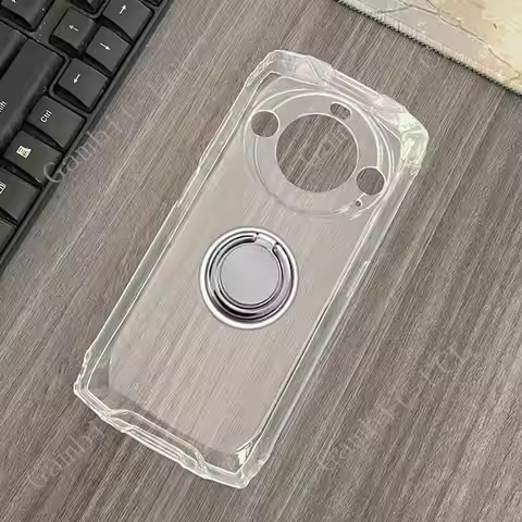 For Blackview BV9300 Pro 6.7" 2023 BV9300Pro Back Ring Holder Bracket Phone Cover TPU Soft Silicone 