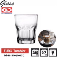 GLASS LG101110 Euro tumbler Coffee Cup 10 Oz. (A2)