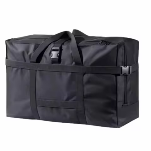 Large Capacity Travel Duffle Bag Waterproof Handheld Folding Travel Luggage Bag Oxford Business Trip