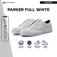 SEPATU ARF PARKER FULLWHITE Sepatu Putih Pria Wanita Sneakers Casual Kulit Laki Laki Cowok Cewek Dew