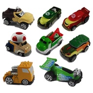 8pcsset Super Mario Kart Metal Car Figure Toys Gift For Children Free Shipping