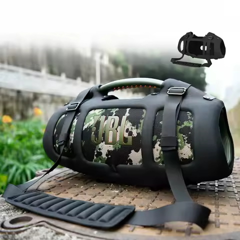 Travel Carrying Case Portable Bluetooth-compatible Speakers for Boombox 3 EVA Oxford Cloth Protectiv