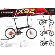 CROSSMAC X9.2 FOLDING BIKE 20 451 22 SPEED