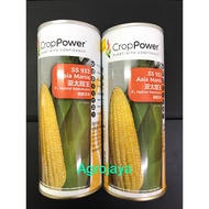 ASIA MANIS SS932 Crop Power Biji Benih Jagung Sangat Manis F1 Hybrid Super Sweetcorn Seeds Tin 200gm
