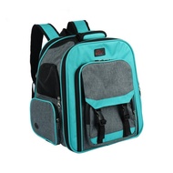 Pembawa Kucing Mudah Alih Sarung Berguling Lutsinar Beg Kapsul Ruang Anjing Beg Kucing Bagasi Haiwan