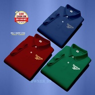 BUY 1 GET 3 PCS (Cod Promo) T-Shirt Men's DistroPOLO R0020 Text Logo Kiri > T-Shirt Premium Quality 