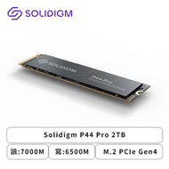 Solidigm P44 Pro 2TB/M.2 PCIe Gen4/讀:7000M/寫:6500M/TLC/五年保固