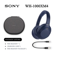 【รับประกัน 6 เดือน 】ของแท้  WH-1000XM4 Bluetooth Headphones Bass Built-in Microphone  Wireless Headp