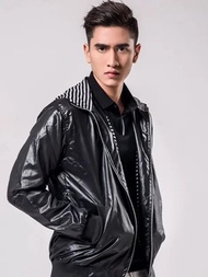 Jaket Original Artis Verrel Bramasta VB SUPER STAR BLACK