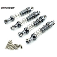 for MN D90 MN-90 MN99S  C14 C24 C34 RC Car 4Pcs Metal  Damper Upgrade Parts Accessories