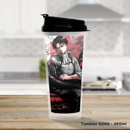 Tumbler Mode Center for/ Drinking Place Attack On Titan Levi V1Design