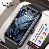 Lige Mới 1.47 "Thiết bị theo dõi sức khỏe thể Thao Vòng đeo tay thông minh đồng hồ nam Heart Rate Má
