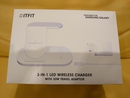 ITFIT 三合一無線充電板 (包括30W旅行充電器)