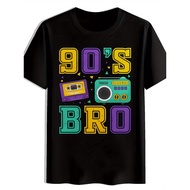 Men'S Retro 80'S & 90'S Music Cassette Graphic T-Shirt - Vibrant Summer Casual Tee With "90'S Bros" 