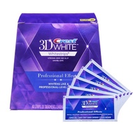 CREST 3D White Professional Effects Teeth Whitening Strips 5/10/20Pcs for Stained Yellow Tooth Kit C