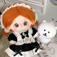20cm Cotton Doll Clothes Dress 20cm Baby Clothes Doll Doll Dress Up Maid Suit Cute 11.2