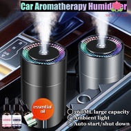 Automatic Car Diffuser Aroma Diffuser Intelligent USB Rechargeable Nebulizer Air Humidifier Home Car Wireless Ultrasonic Essential Oil Diffuser Aromatherapy air freshener fragrance