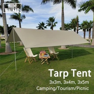 READY STOCK🔥Camping Tarp 4.5 X 6M Flysheet Waterproof Groundsheet Ultralight Weight  Shelter Tent Floor Sheet