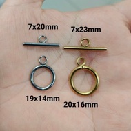 Toggles Claps Stainless Steel (1 set)