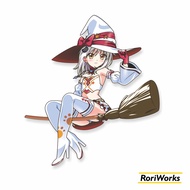 Kiss cut sticker - Koneko Toujou (Witch) | High School DxD | Halloween Halloween