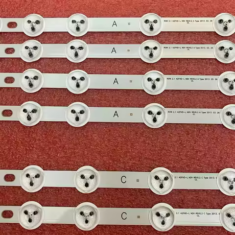 LED backlight strip(6) for VES420UNDL-N01 Vestel 42 42FHD-L NDV Hitachi D42F182N3C D42F167B3 TELEFUN