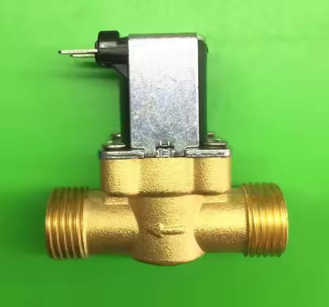 G 1/2'' Normally Closed Electric Brass Solenoid Valve Magnetic Switch DC 5V 12V 24V 36V 48V AC 110V 