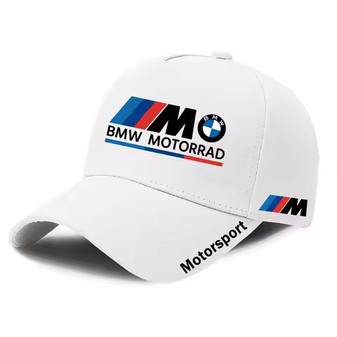 Car Logo Baseball Cap Adjustable Motorsport Hat For BMW M Power E46 G80 F48 E84 G01 F30 G11 X1 X3 X5