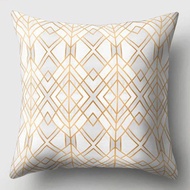 Geometric Printed Pillow Case Fashion Cushion Cover Pillow Throw Home Decor 17x17"