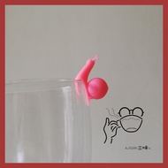 Snail Tea Teabag Holder Tea Bag Holder Glass Cup Clip Cute Decoration Siput Deco Decor 蜗牛 茶包 茶包线 杯子 夹子 装饰 可爱