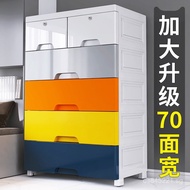 Bedroom Wardrobe Baby Toy Home Storage Cabinet with Wheels Simple Storage Box Thickened Drawer-style