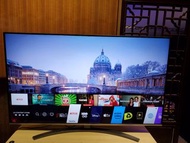 LG 55' 4K 2022-2023 年無邊框款 UP8100 Smart LED TV * with Apple Airplay , 保用6個月，齊遙控電源線